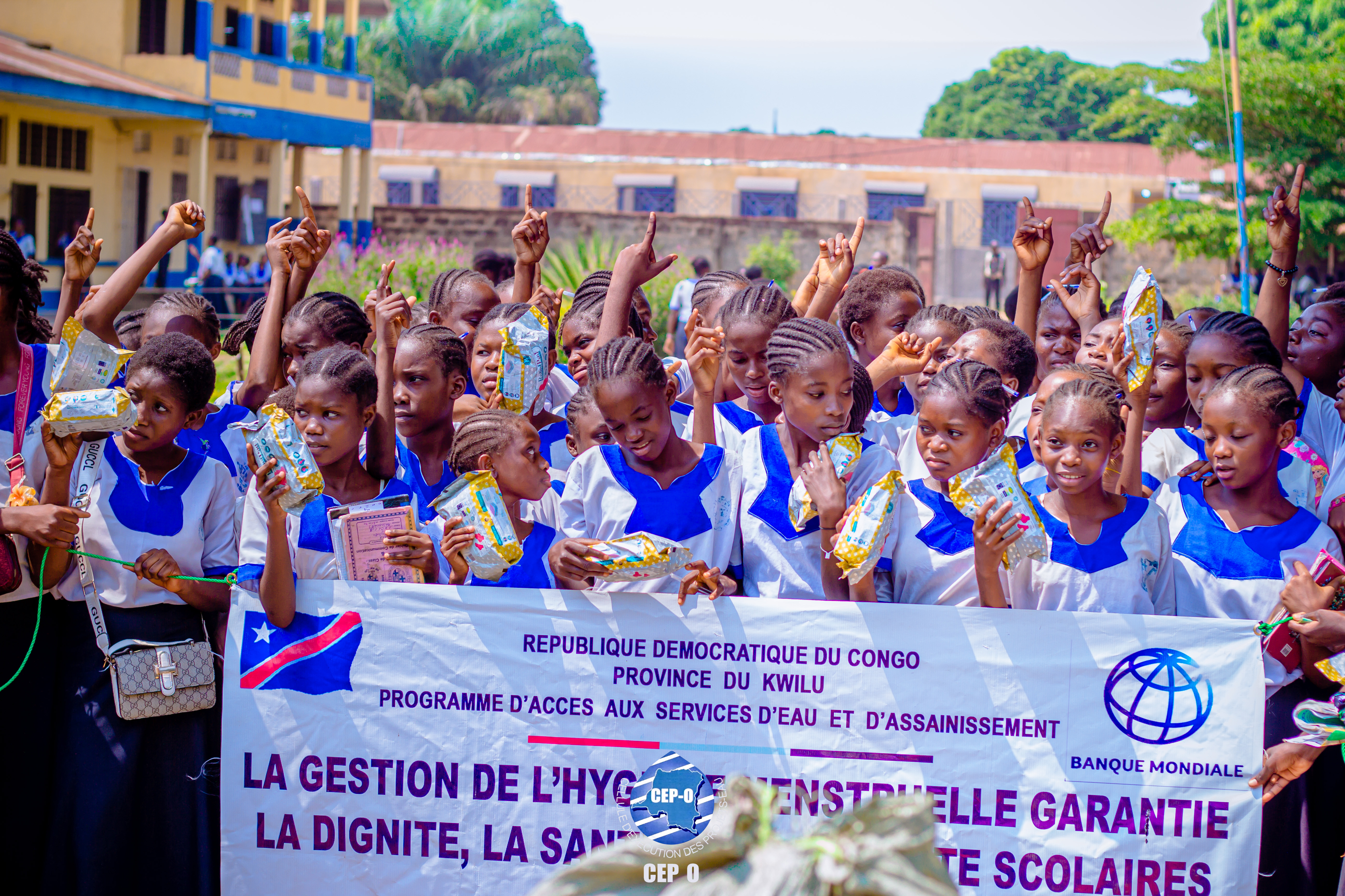 Bandundu : le PASEA clôture sa campagne de sensibilisation sur l’hygiène menstruelle dans les écoles de la ville