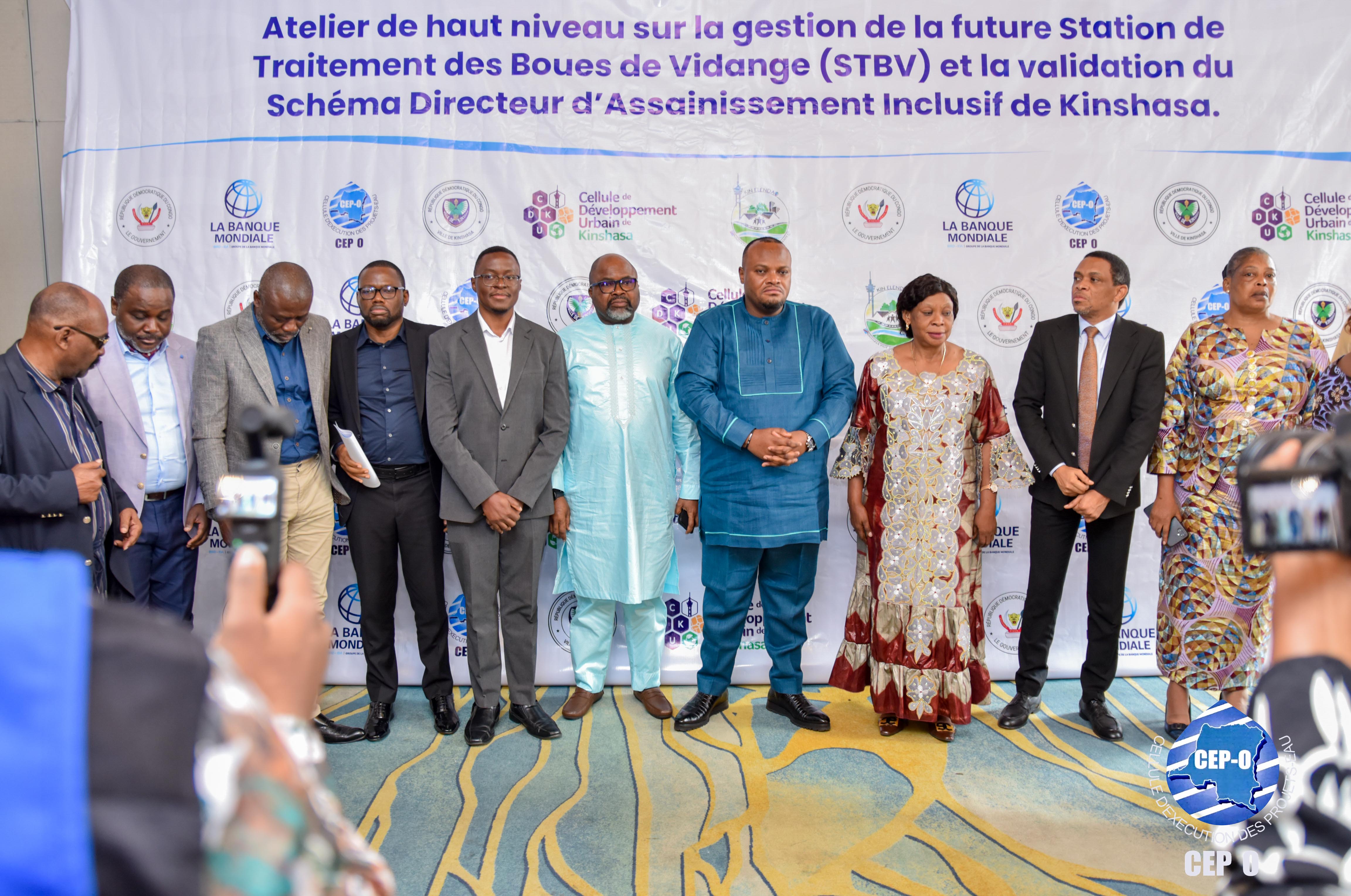 Kin Elenda : Kinshasa pose les bases d’une gestion durable de l’assainissement liquide