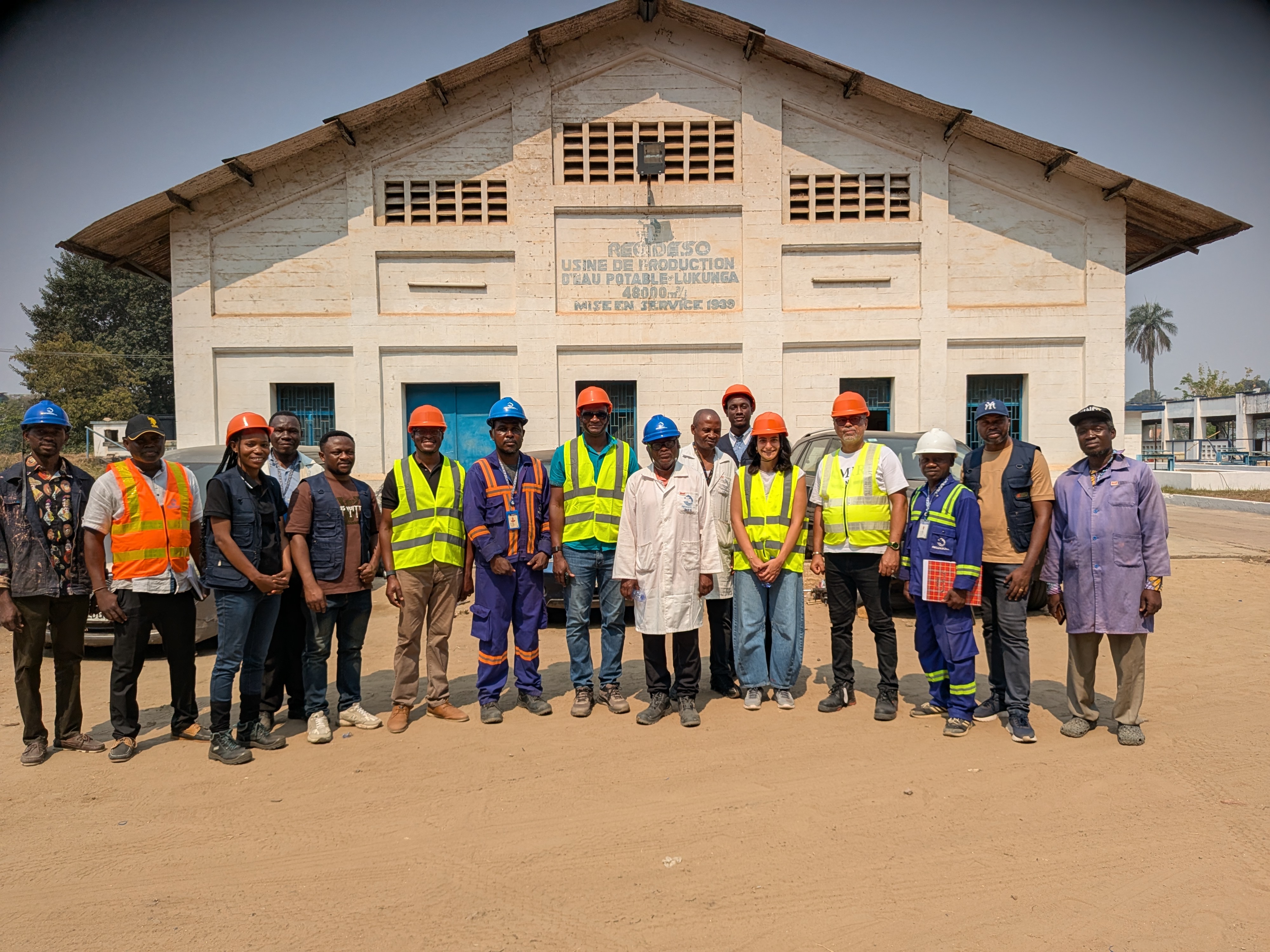 La Banque mondiale et la CEP-O sur le site de Lukunga pour préparer de nouveaux investissements dans l’accès à l’eau potable